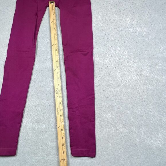 Gymshark Dry Compression Leggings Womens Size X-Small Maroon Athletic - Picture 4 of 9